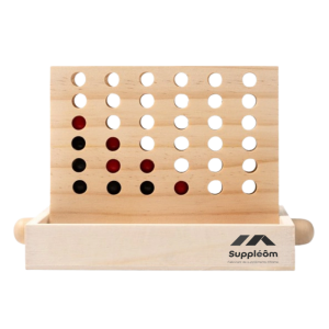 Jeu de force 4 (Puissance 4) en bois