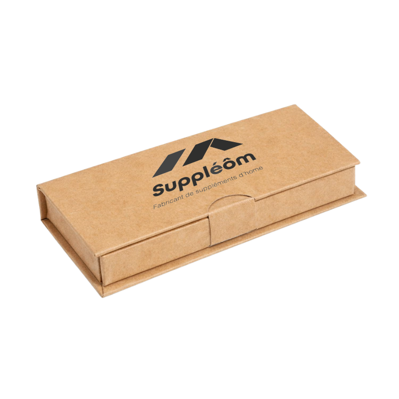 Distributeur de notes adhésives en carton recyclé