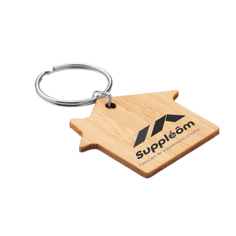 Porte-clés en bambou